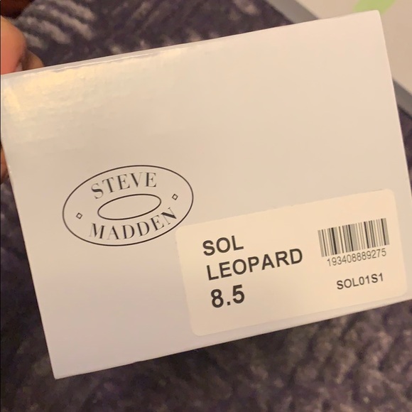 Steve Madden Leopard Sol Loafer - Picture 6 of 7